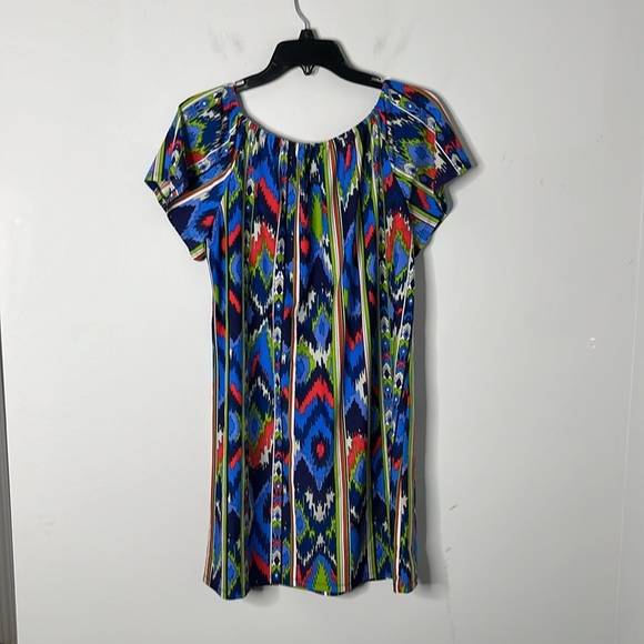 Jude Connally Joy Aztec Print Mini Shift Dress - Picture 5 of 5